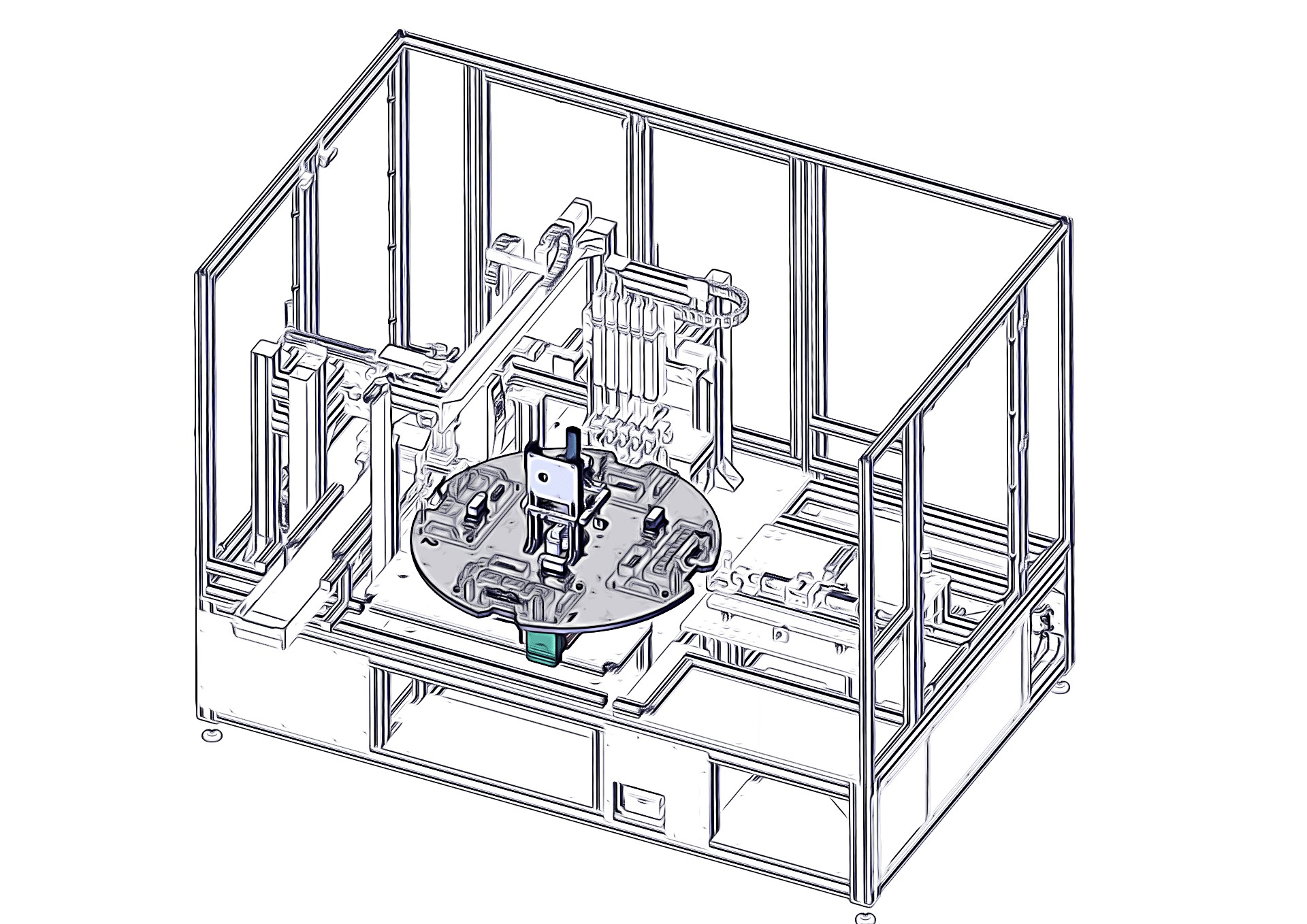 Rotary indexing tables